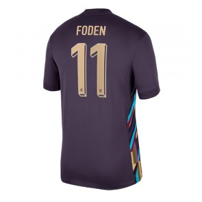 Billiga England Phil Foden #11 Bortatröja EM 2024 Kortärmad